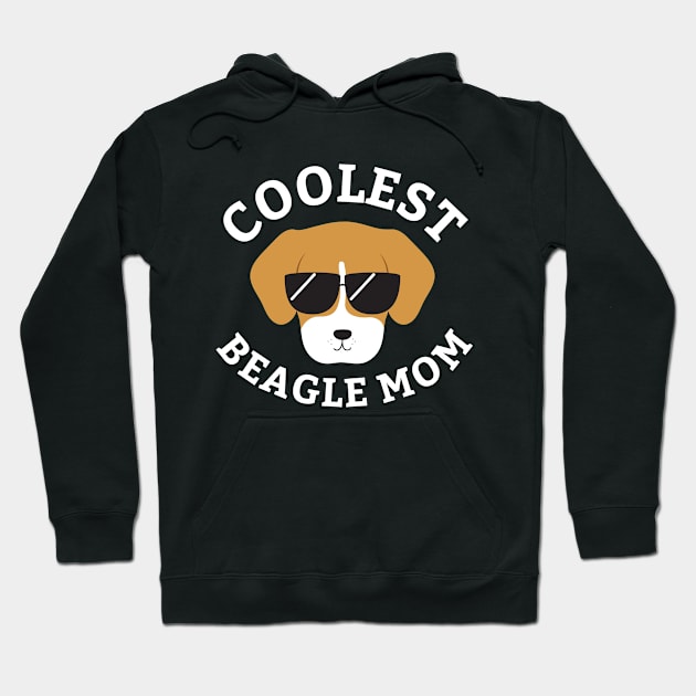 Coolest Beagle Mom Hoodie by cartoonbeing